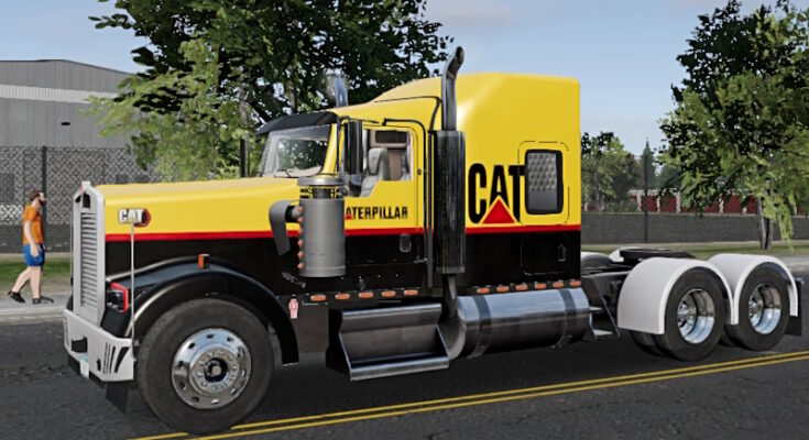 Truck Simulator Big Rigs skin Kenworth W900.