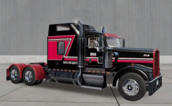 truck Simulator Big Rigs skin Kenworth W900.