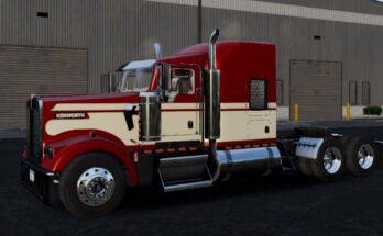 🚛Truck Simulator Big Rigs skin Kenworth W900.