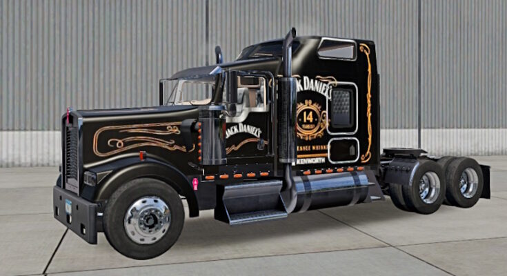 Truck Simulator Big Rigs skin Kenworth W900.