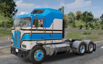 🚛Truck Simulator Big Rigs skin Kenworth k100.