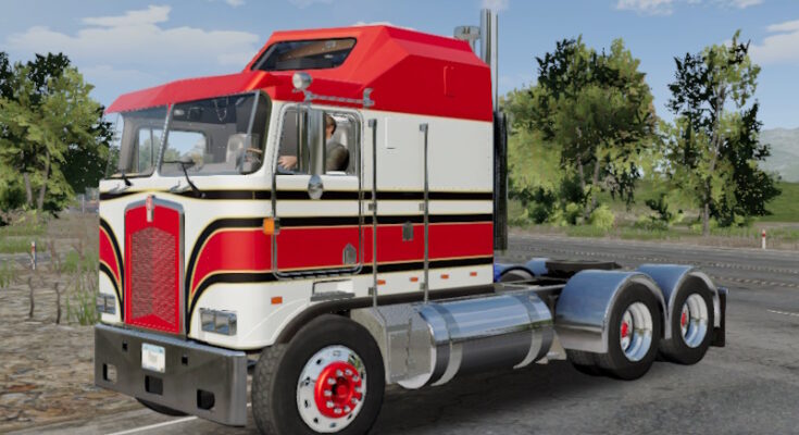Truck Simulator Big Rigs skin Kenworth k100.