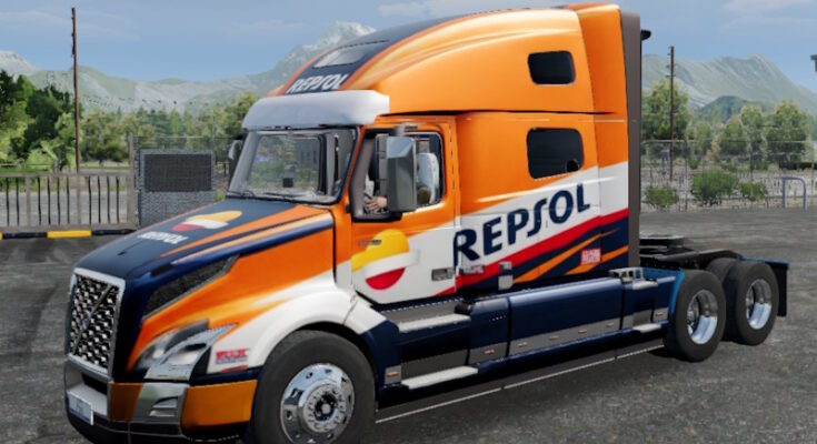 Truck Simulator Big Rigs skin Volvo VNL.