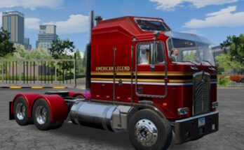 Truck Simulator Big Rigs skin Kenworth k100.