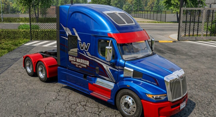 Truck Simulator Big Rigs skin Western Star 57X.